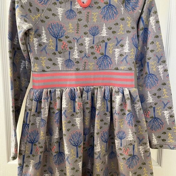 Matilda Jane Make Believe Around Town Sweatshirt Dress Long Sleeve Girls Size 10 - Picture 13 of 16